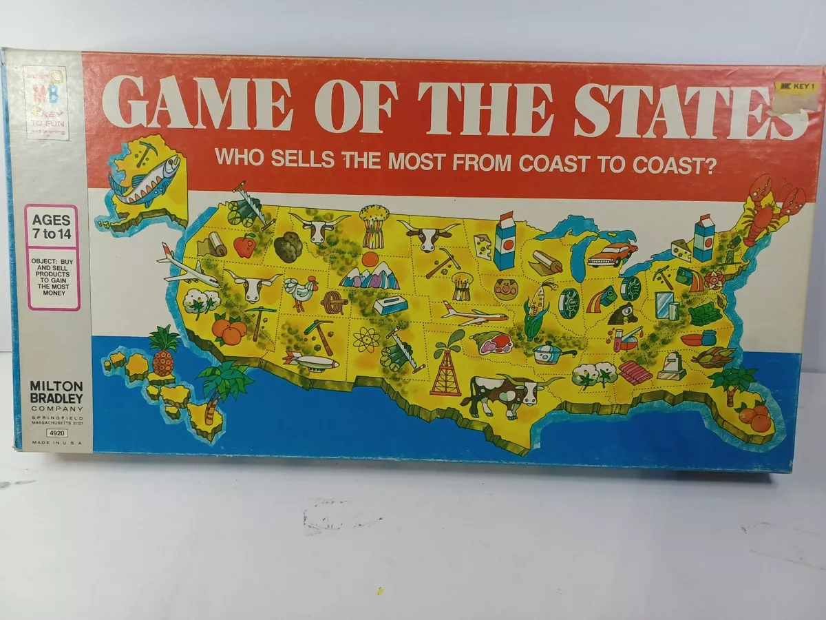 Game of the States, Board Game