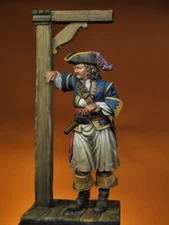 1/24 75MM Resin Model Kit - 18th-Century Gentleman Figure by the Gallows