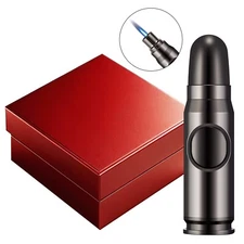 Windproof Butane Torch Lighter Refillable Jet Flame Lighter Bullet Shaped