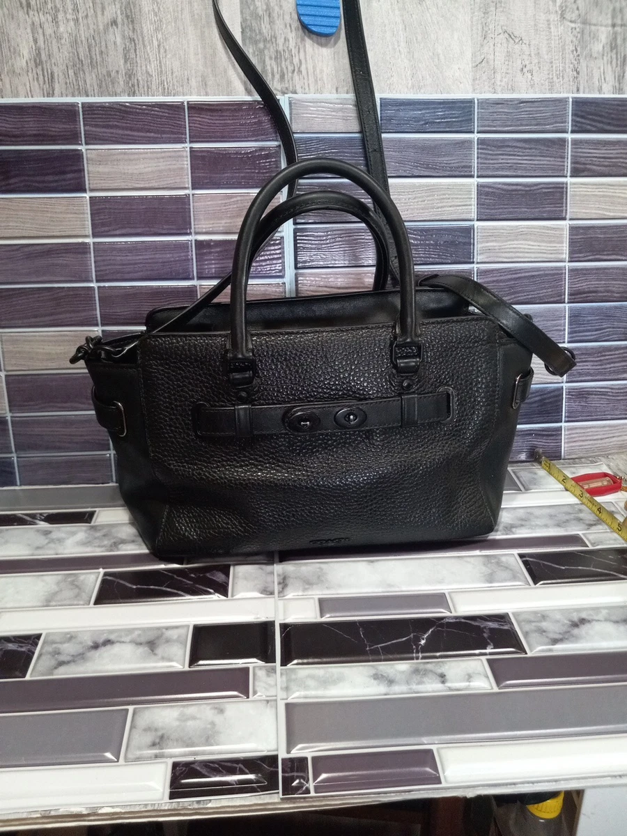Matte black crossbody bag sale