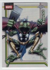 2026 Topps Chrome Marvel Rainbow Refractor Parallel Card #178 - THROG