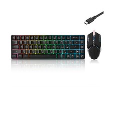 Guiheng Wired 60 Gaming Keyboard and Mouse Combo, Ultra-Compac... FAST USA SHIP