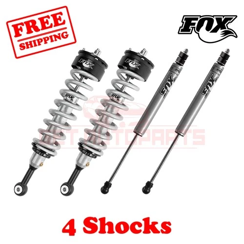 Kit 4 Fox Shocks Front 0-3" & Rear 0-1" Lift for Toyota Tacoma 4WD 2005-2022 (For: Toyota Tacoma)