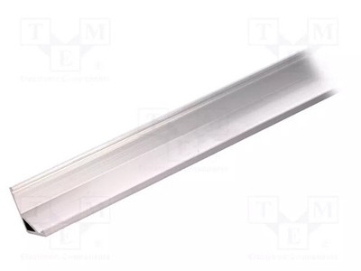 CABI12 Profil für LED Module natürlich Aluminium L: 1m 30/60°
