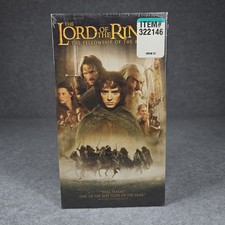 The Lord of the Rings The Fellowship of the Ring VHS 2002 New  Sealed