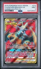 PSA 9 -  2019 Pokemon Cosmic Eclipse Charizard & Braixen GX #212