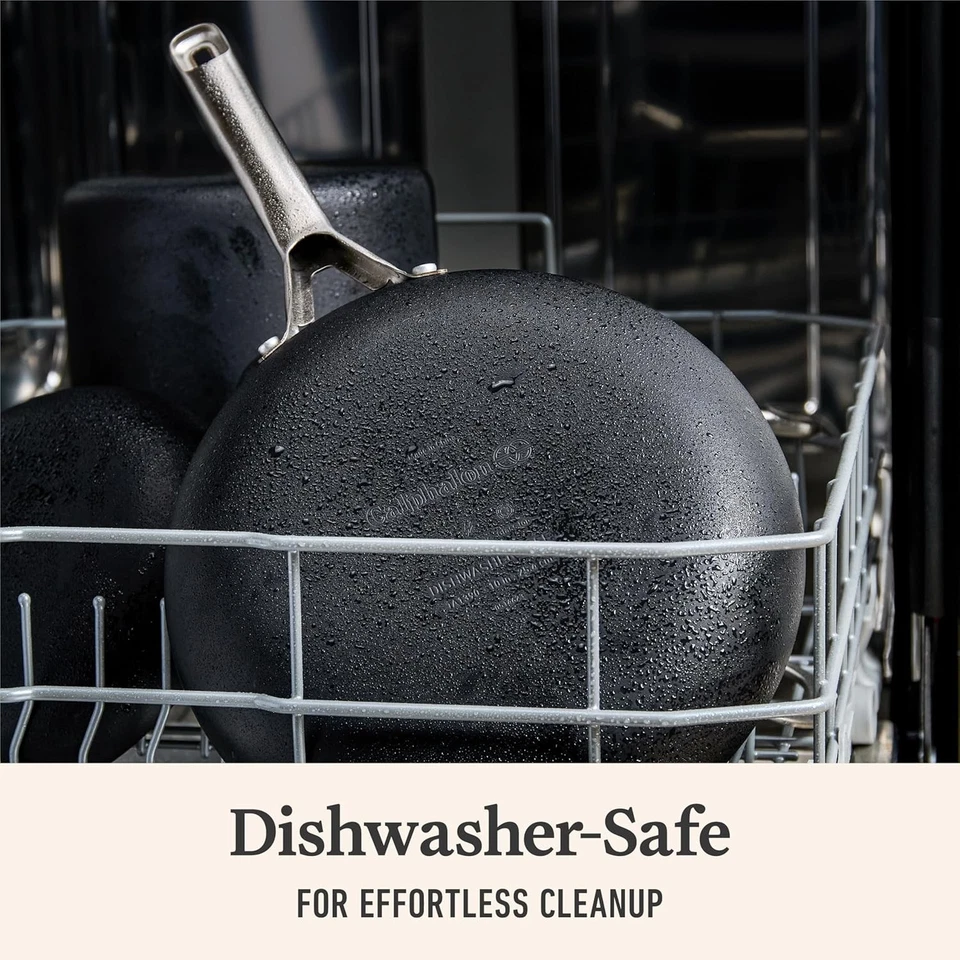 Calphalon® Hard-Anodized Nonstick 10-Piece Cookware Set 2 piece, Black - Image 3 of 4