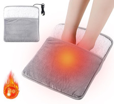 USB Foot Warmer Heater Soft Plush Heating Pad Electric Warm Foot Cover for Home