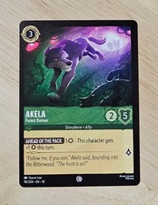 The Jungle Book Disney Lorcana Akela Forest Runner 90/204 NM