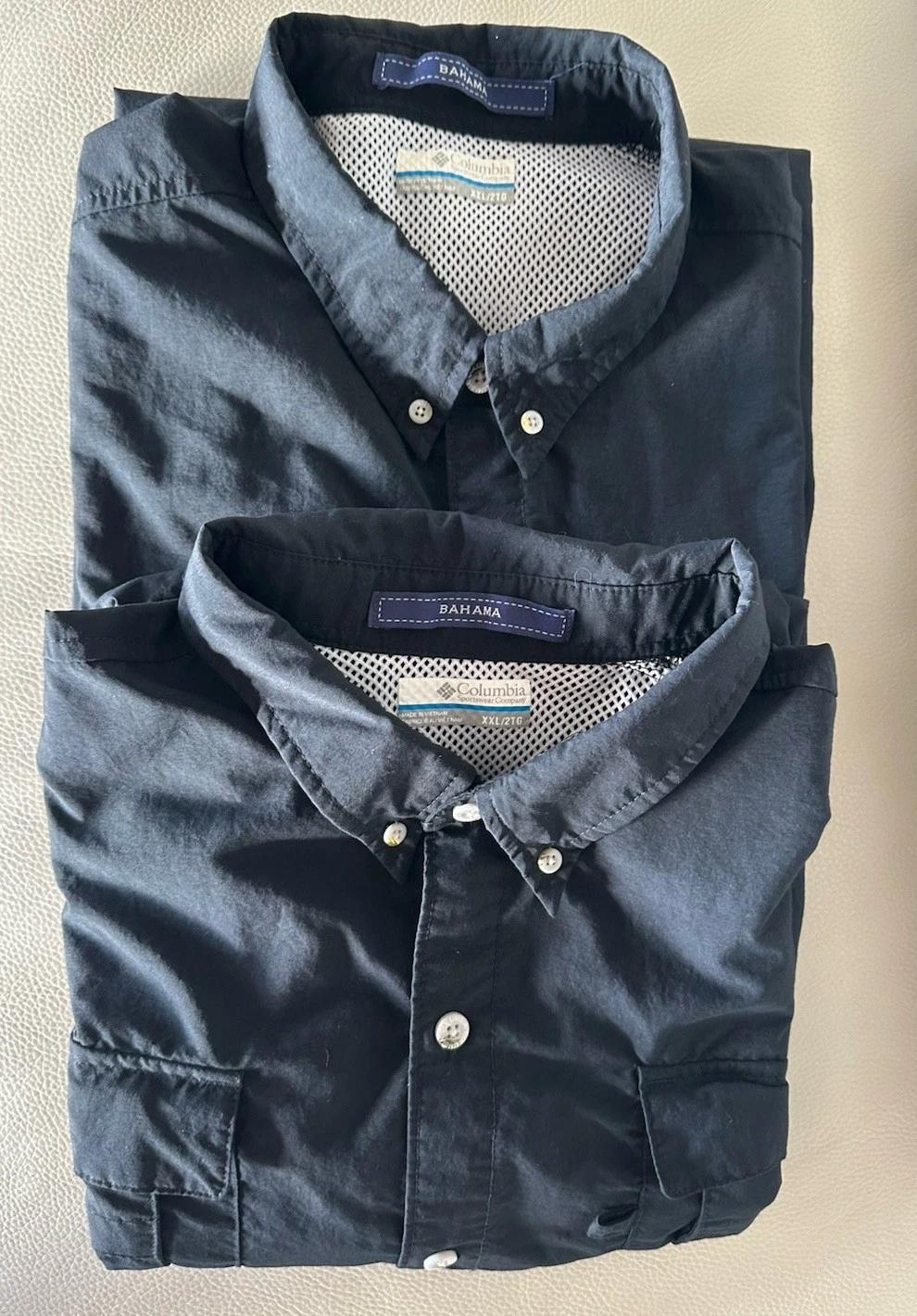 6 Mens Columbia PFG Bahama Shirts – XXL – Excellent Condition – $189