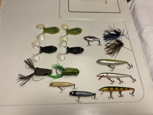 cowboy fishing lure Yamamoto flapping appendages that provide Custom Colors Ambassador Fishing Reels | Color:Green Trout