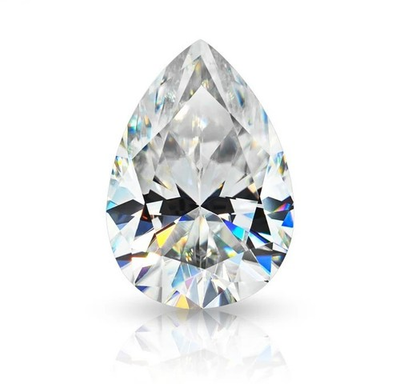 #ad Lab Grown Diamond CVD HPHT 5 Ct Pear Cut VVS1 Clarity Natural D Color Certified $129.99