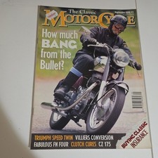Sept 1995 The Classic Motorcycle Magazine Triumph Speed Twin Villiers B7183