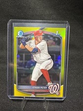 2026 Bowman Chrome 1st - Ethan Petry Yellow /75 - BDC-151 