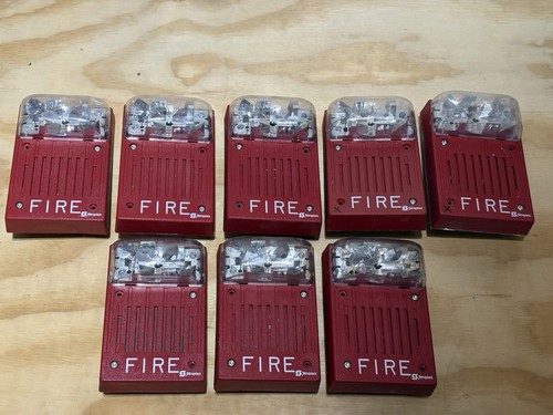 (1) Simplex 4903-9220 Fire Alarm Horn Strobe TESTED WORKING *RARE*