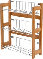 Spice Herb Rack Kitchen Cupboard Door Wall Storage Organiser 3 Tier Buckingham