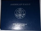 2010 W ~ SILVER EAGLE DOLLAR ~ PROOF ~ INNER BOX & COA