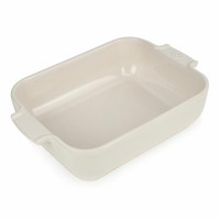 Peugeot Rechteckige Auflaufform Appolia, Ofenform, Keramik, Ecru, 25 Cm, 60084