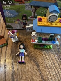LEGO FRIENDS: Emma's Tourist Kiosk (41098) 100% Complete With Fig, Manual & Box