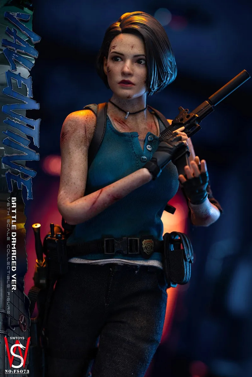 SWTOYS FS073resident evilジルバレンタインバトルダメージ SWTOYS FS073 - Resident Evil Jill Valentine 1/6 Scale (Battle