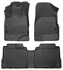 98131 Black Weatherbeater Front  2nd Seat Floor Liners Fits 2010-2017