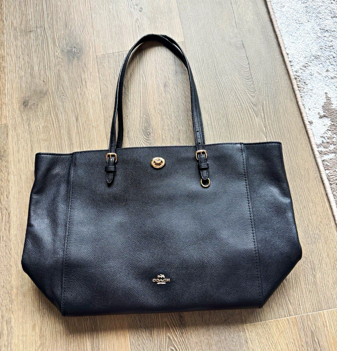 Coach Turn Lock Tote Bags & Handbags for Women for sale | eBay