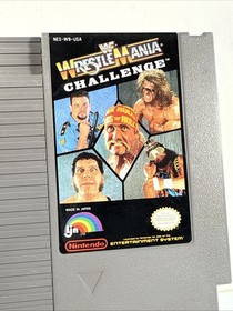 WWF WrestleMania Challenge -- NES Nintendo Original Authentic Game