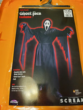 Classic Ghost Face Costume and Mask Scream Halloween 1997 Vintage Fun world EU