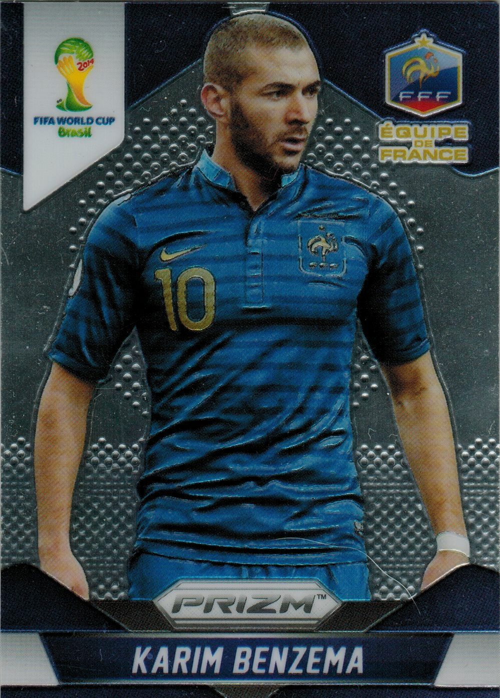 USA Panini Prizm World Cup Russia 2014 - Karim Benzema