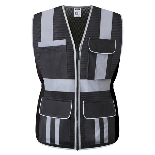 High Visibility Women Safety Vest Reflective Breathable Mesh Work Vest For Lady - Picture 10 of 36