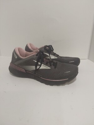BROOKS ADRENALINE GTS 22 GRAY ATHLETIC RUNNING WOMENS 10.5M SHOES