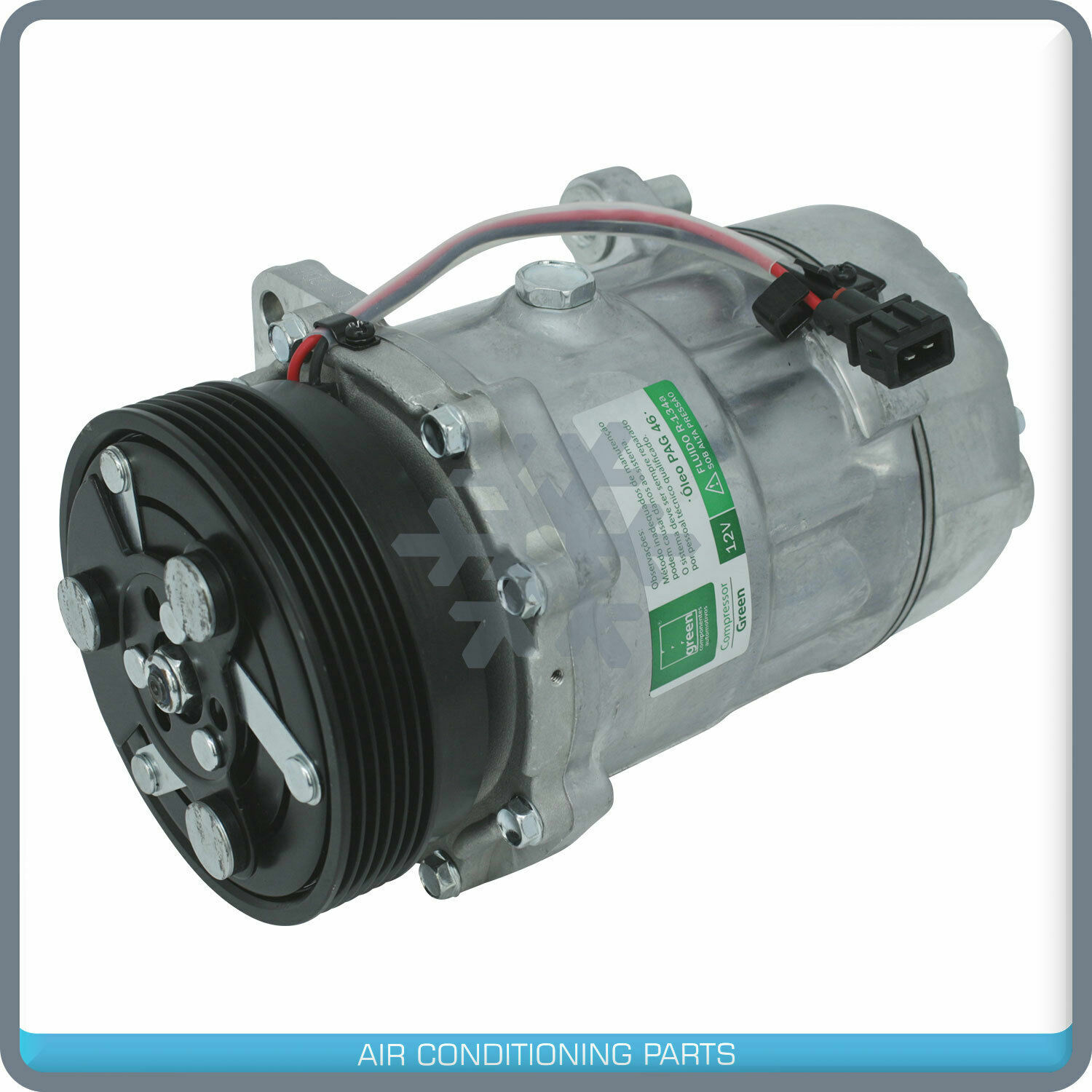 NEW AC Compressor for VW Golf, Jetta, Passat - 1993 to 1998 - OE# 1H0820803D