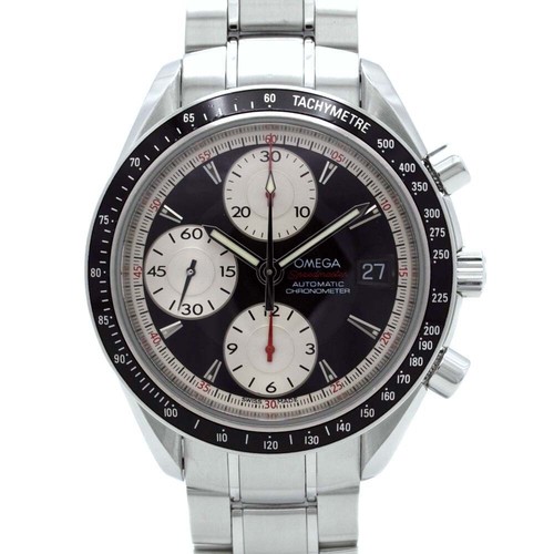 Omega 3210.51.00 Speedmaster Automatic Winding Black Dial Chronograph Stainless - Picture 1 of 18