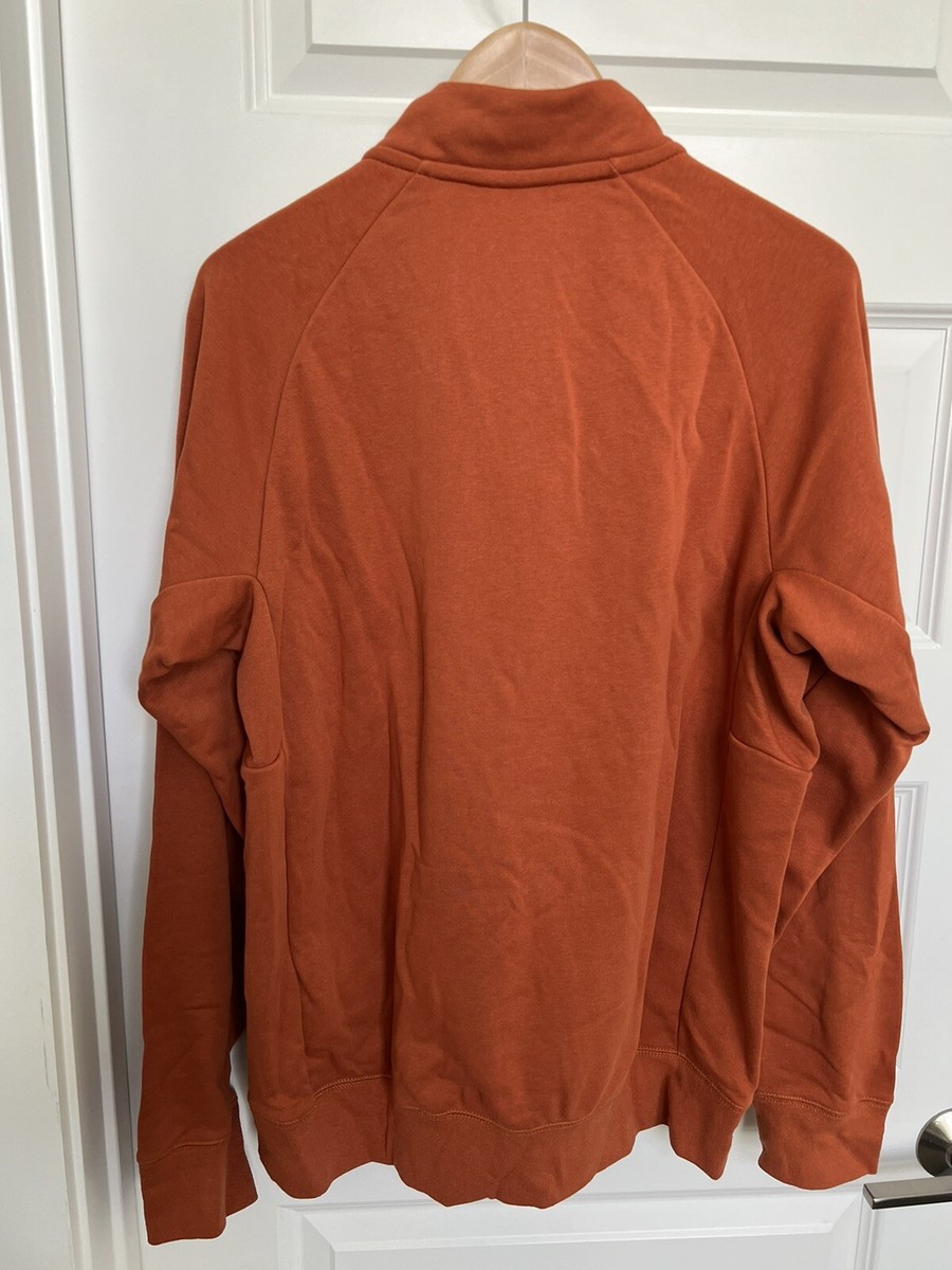 Nike Texas Longhorns Hook Em Horns 1/4 Zip Fleece Sweater DJ8390