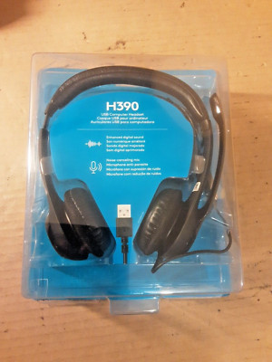 Logitech H390 650-029186 002 USB-Headset mit Mikrofon - Neu und versiegelt -