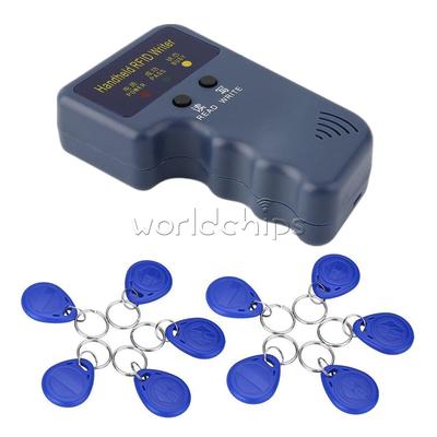 Handheld 125KHz RFID Writer/ Copier/ Readers/ Duplicator With 10PCS ID Tags