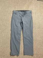 DENALI Charcoal Sky Gray Technical Stretch Pants men 38/29 nylon spandex