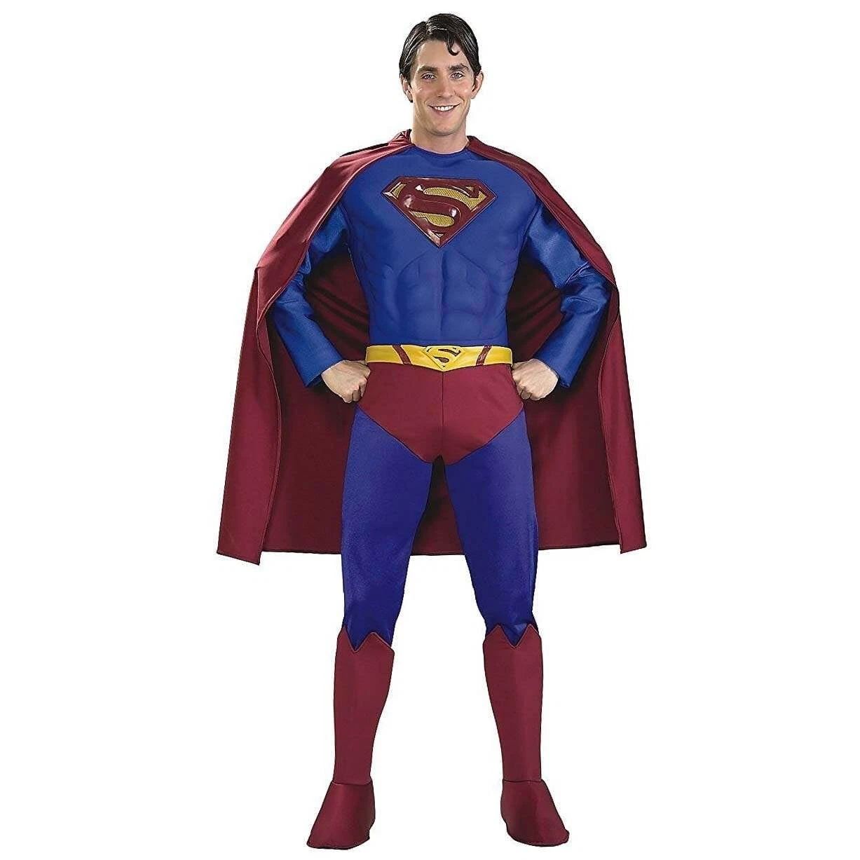 Déguisement adulte Halloween Superman, X Large   888021 de Rubie's Supreme Muscle Chest