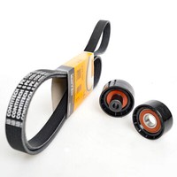 Contitech 6PK1705 Keilrippenriemen + Rolle FüR Citroen Ford Mazda Peugeot