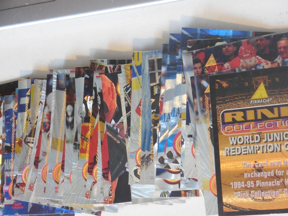 1994/1995 Pinnacle Hockey Parallels & Inserts U PICK - Image 2 of 4