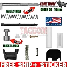 Lone Wolf Upper parts Slide Kit for GL0CK 20 10mm Poly LWD-SLIDEKIT-10