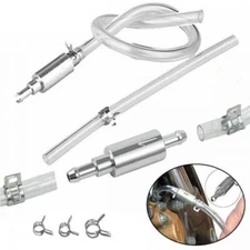 Tube Bleeding Motorcycle/Car Clutch Brake Bleeder Hose One Way Valve Tool Kit