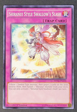Yugioh TCG - Shiranui Style Swallow's Slash - MP16-EN228 1st Ed - NM - Trap 2016
