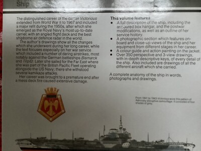 The Aircraft Carrier Victorious by Ross Watton. 1991 Hardback