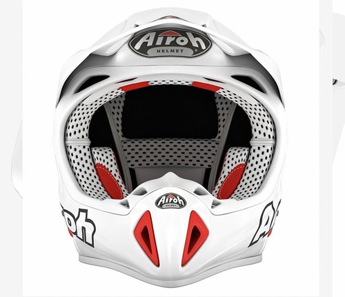 CASQUE AIROH STELT UNI BLANC....Motocross / Enduro / Supermotard MX/SX - Imagen 3 de 4