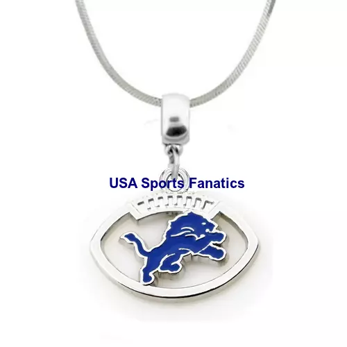 Detroit Lions Euro Bead Necklace and Bracelet Set – Flyclothing LLC