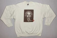 Vintage Y2K Einstein Relatively Speaking Adult Large Crewneck Sweater P137