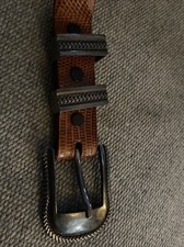 James Reid ltd Sterling silver belt buckle set