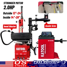 ComboTire Changer KT835 + Wheel Balancer KT-B700, Garage Equipment, Shop Tools