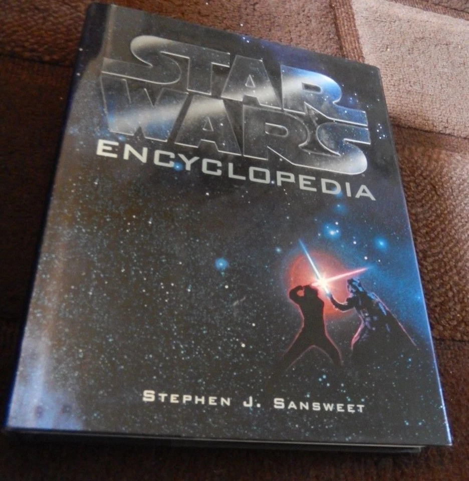 Brand New The Star Wars Encyclopedia Hardcover 1998 by Stephen J. Sansweet - Image 3 of 4